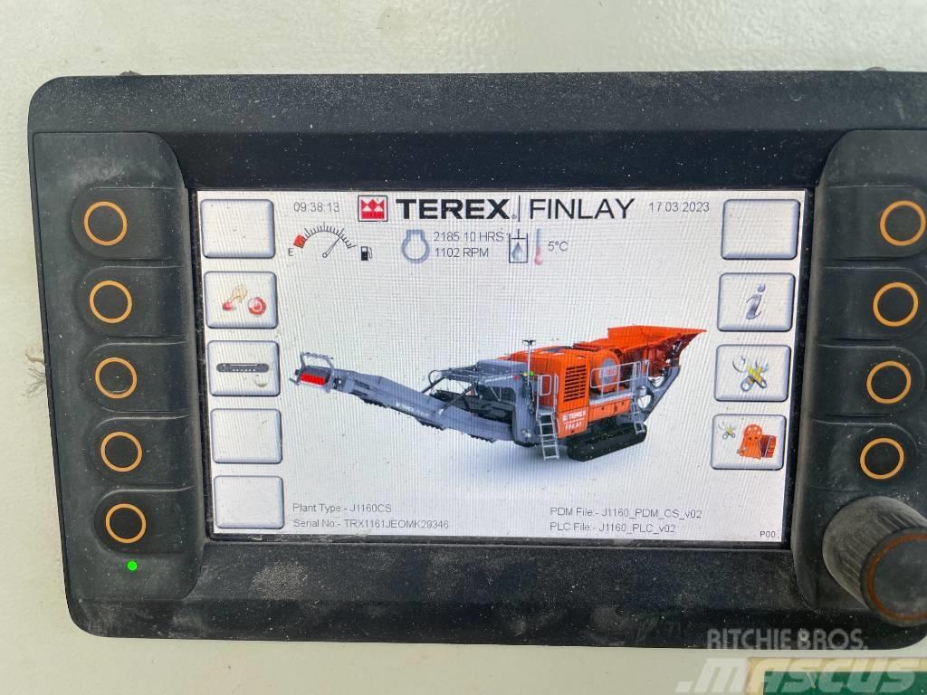 Terex Finlay J1160 kæbeknuser Mobile knuseverk