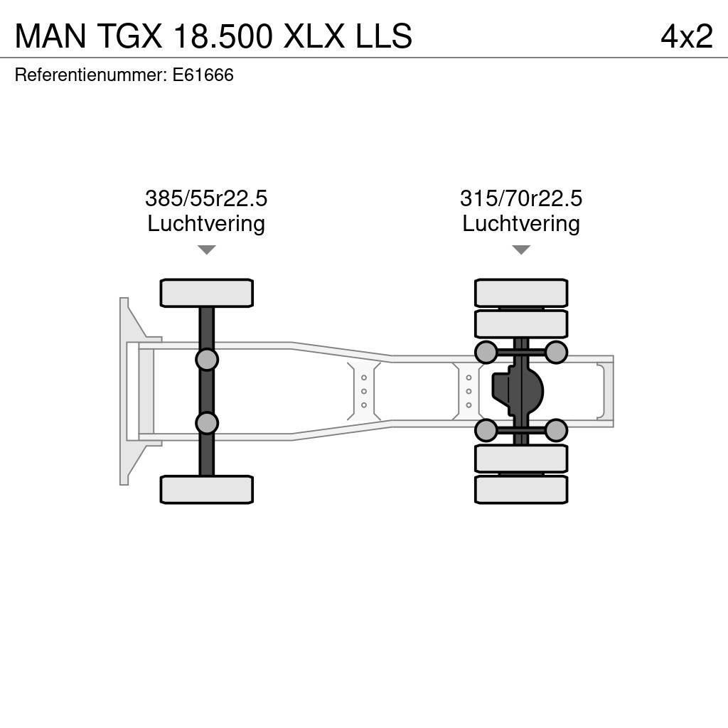 MAN TGX 18.500 XLX LLS Trekkvogner