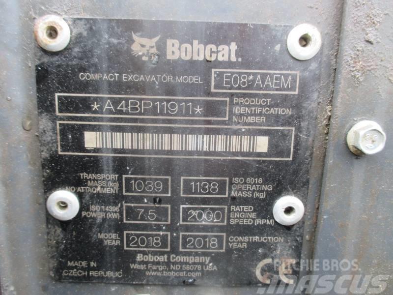 Bobcat E 08 Minigravere <7t