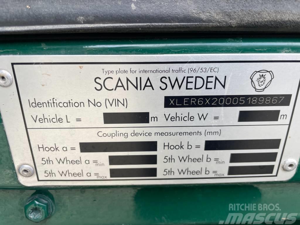 Scania R480 6x2 nysynet Kabelløft lastebiler