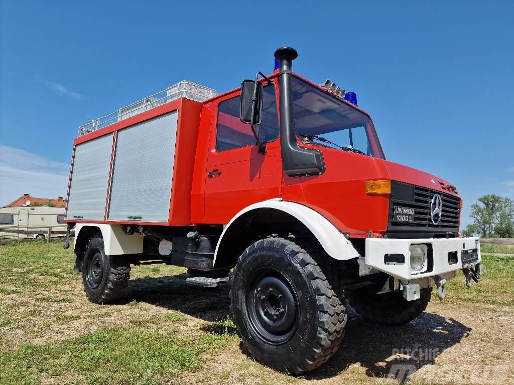 Mercedes-Benz Unimog U1300L Turbo Feuerwehr Bergingsbiler