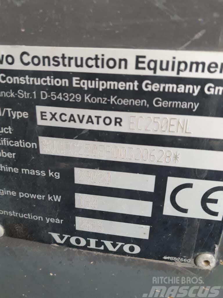 Volvo EC250ENL Beltegraver
