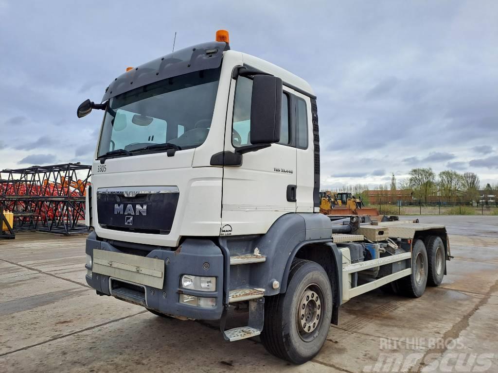 MAN TGS 33.440 (with 25T Containerhook) Krokbil
