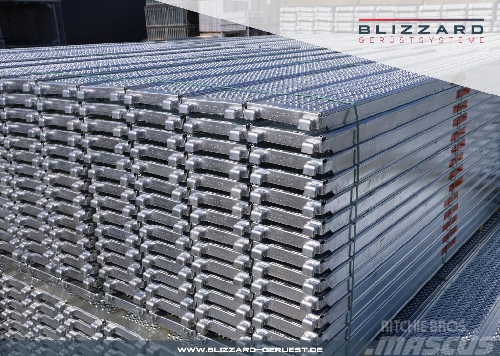  162,71 m² Neues Blizzard Stahlgerüst Blizzard S70 Stillas