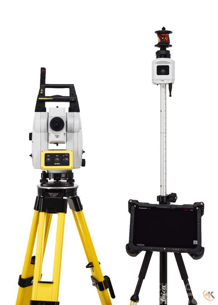 Leica iCR70 5" Robotic Total Station, CC200 & iCON, AP20 Andre komponenter