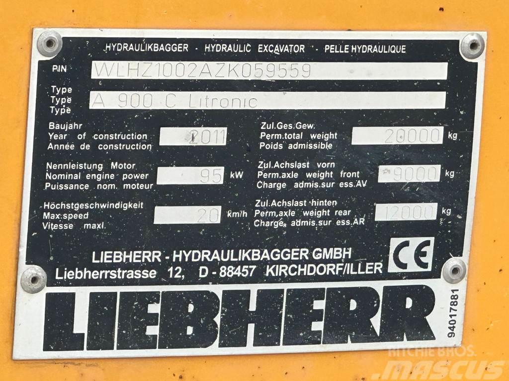 Liebherr A900 Excavator Spesialtilpassede gravemaskiner