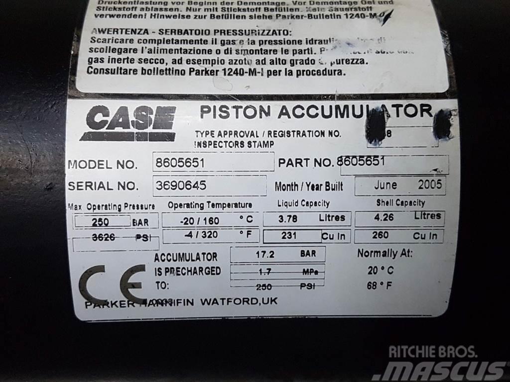 CASE 621D-8605651-Accumulator/Hydrospeicher Hydraulikk
