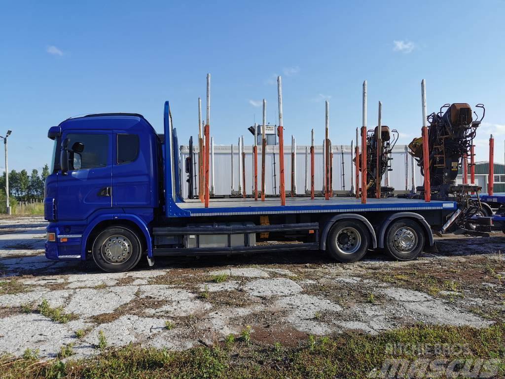 Scania R 480 Tømmerbiler