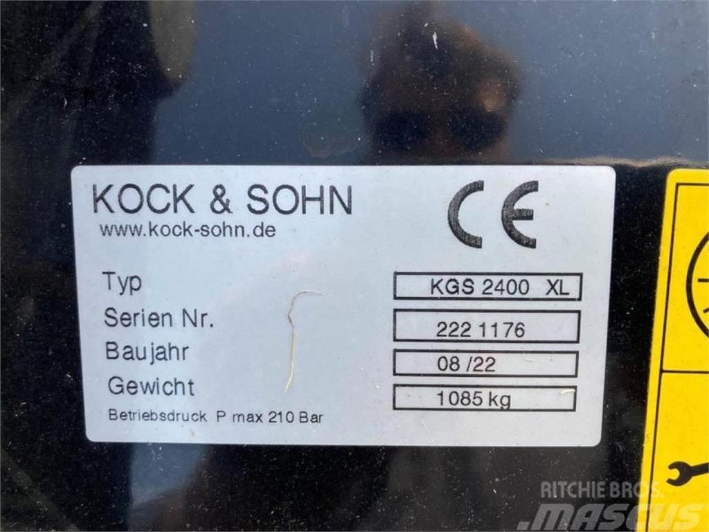 Kock & Sohn SGS 2400 SILAGEGREIFSCHAUFEL Teleskoplastere for Landbruk