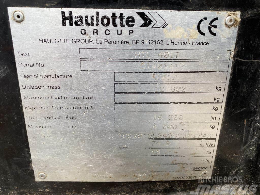 Haulotte HTL 4017 - 4X4X4 - 5.617 HOURS - 17 METER - 4.000 Teleskoplastere