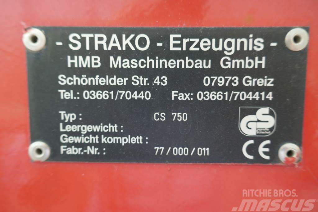  Strako Walzenstreuer CS 750 Komprimatorer tilbehør og deler