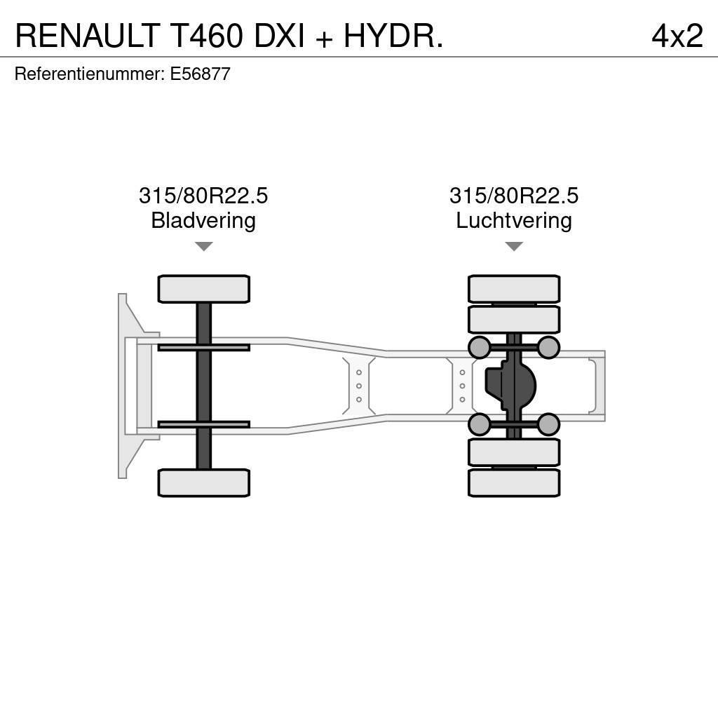 Renault T460 DXI + HYDR. Trekkvogner