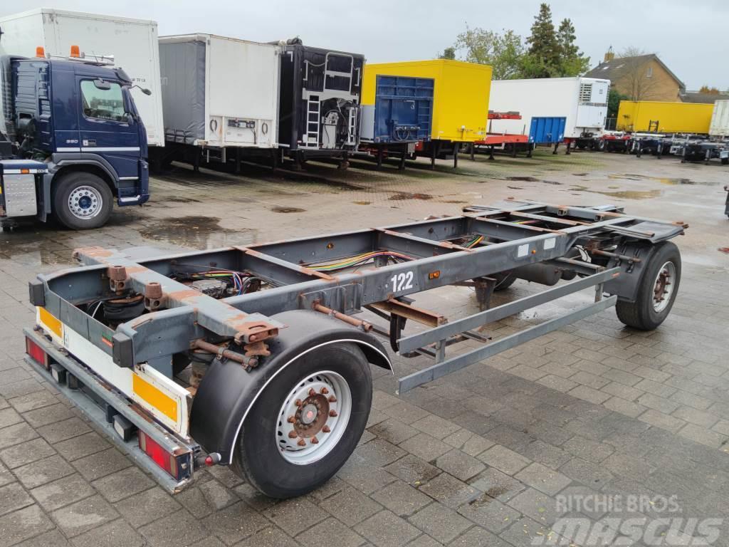 Schmitz Cargobull Gotha AWF18 2-Assen SAF - BDF Systeem - Schijfremm Demonterbare semi-trailere