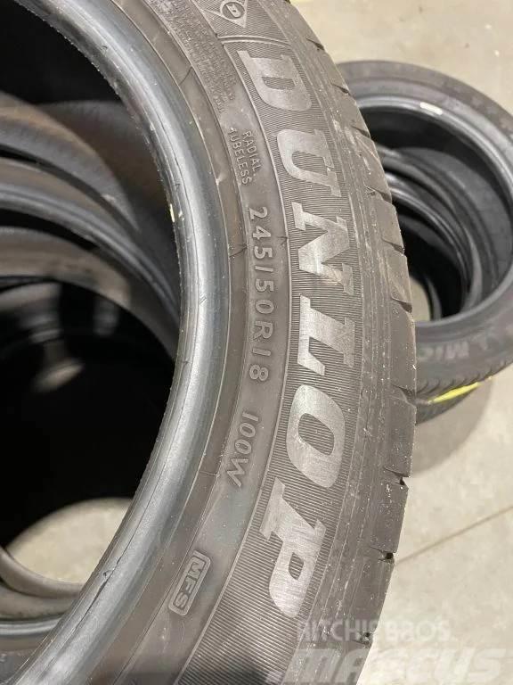 Dunlop *245/50 R18 Dekk, hjul og felger