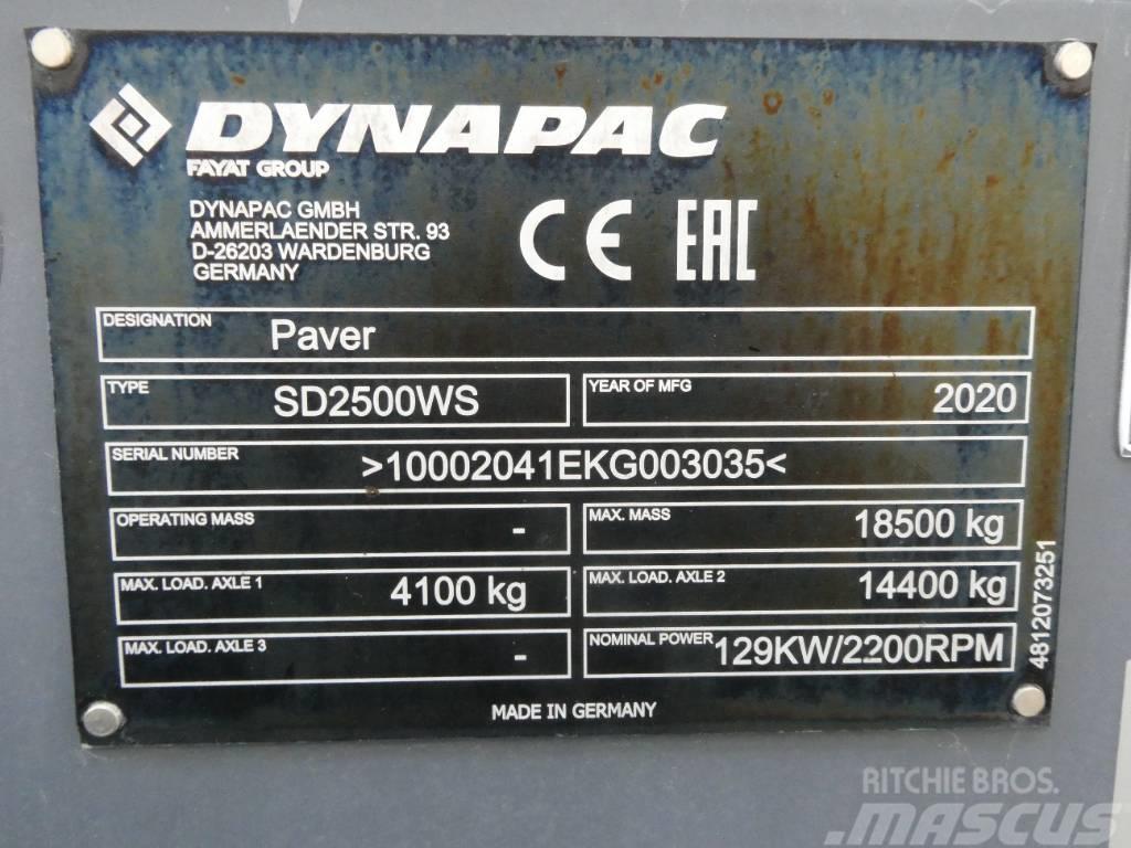 Dynapac SD 2500 WS Asfaltutleggere