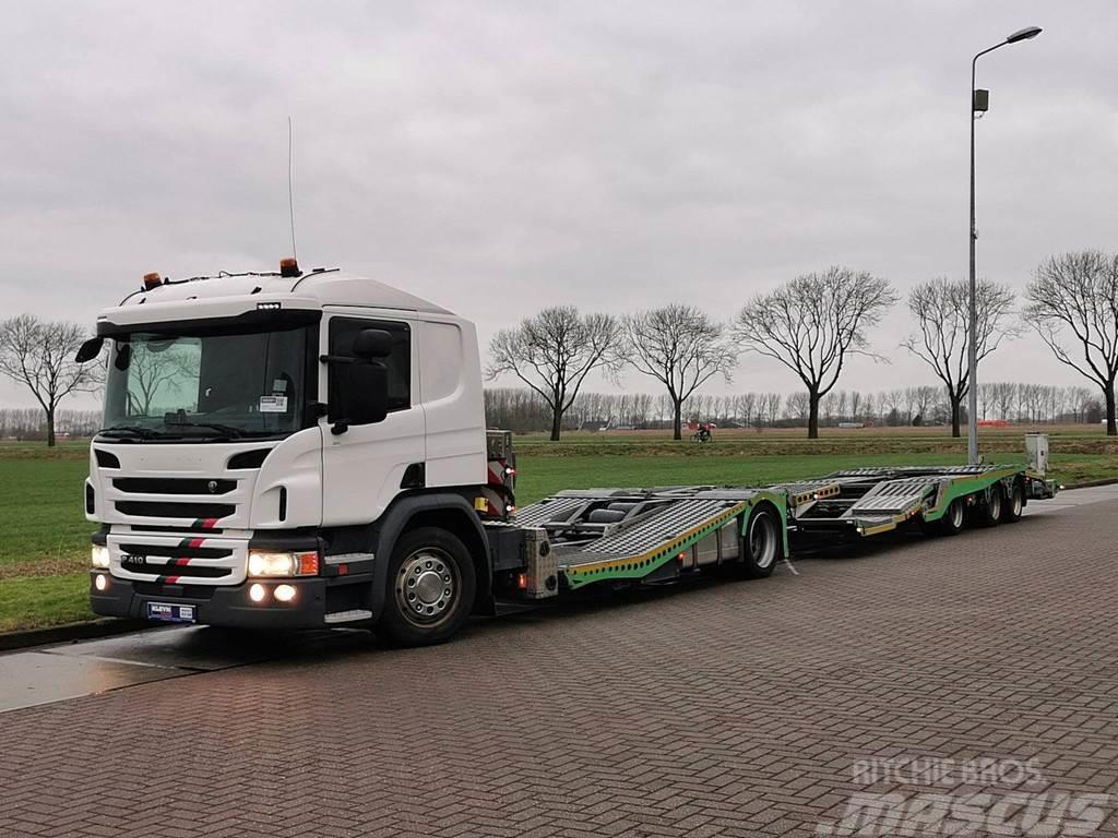 Scania P410 truck transporter Biltransportere