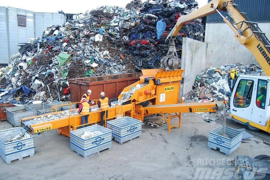 Stauss 2020 plus Container Sortieranlage - fabriksneu Utstyr for avfall sortering