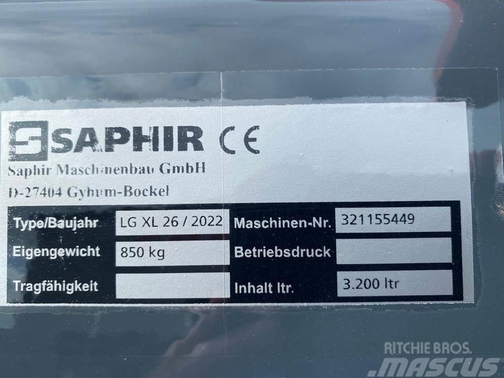 Saphir Leichtgutschaufel LG XL 26 + Ladevolumenerhöhung Annet tilbehør