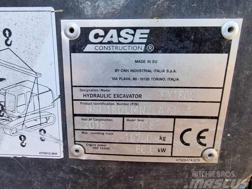 CASE CX 180 D Beltegraver