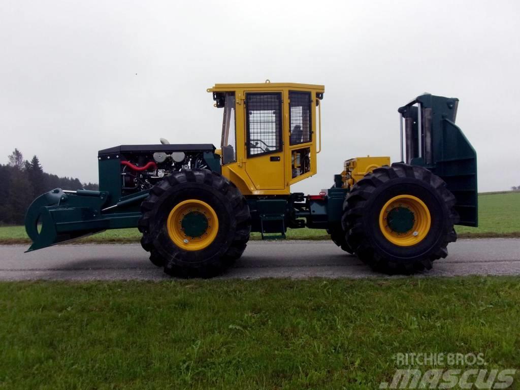 HSM 805S Traktor med skogsutstyr
