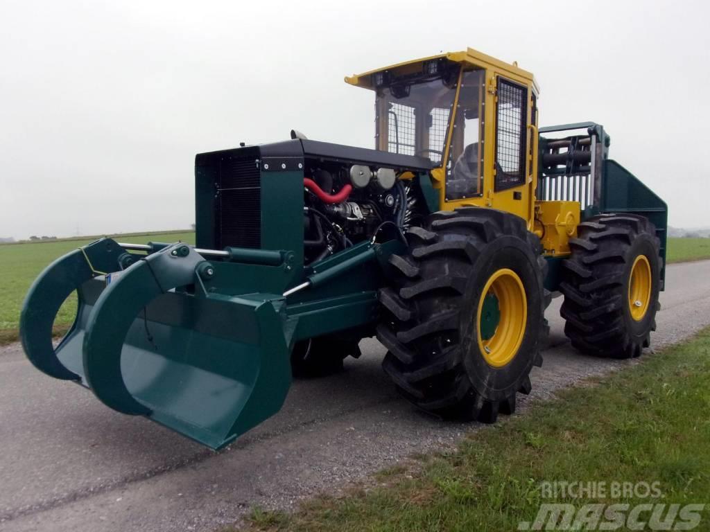 HSM 805S Traktor med skogsutstyr