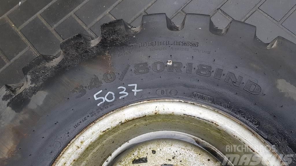 Goodyear 340/80-R18 IND - Tyre/Reifen/Band Dekk, hjul og felger