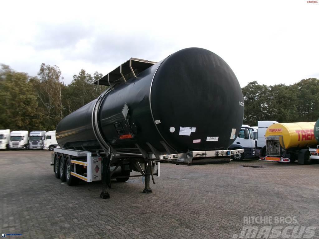 Crossland Bitumen tank inox 33 m3 / 1 comp + ADR L4BN Tanksemi