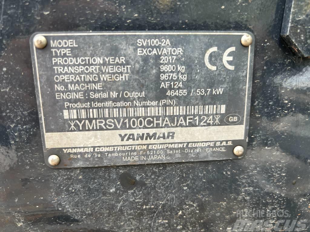 Yanmar SV100-2A Midigravere 7 - 12t