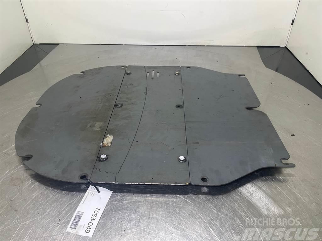 Liebherr A934C-10063344/10063347/10063374-Protective sheet Chassis og understell