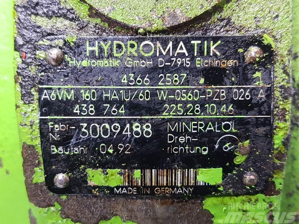 Hydromatik A6VM160HA1U/60W-R909438764-Drive motor/Fahrmotor Hydraulikk