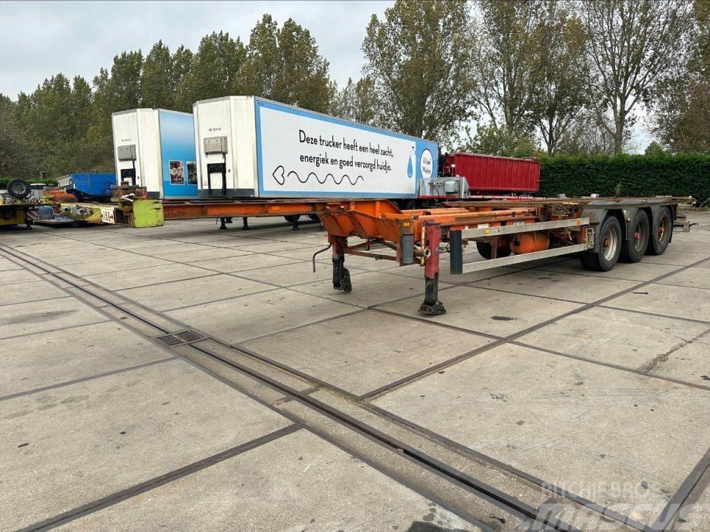 Renders 3 AS - BPW - MULTICHASSIS + DOUBLE BDF SYSTEM Containerchassis Semitrailere