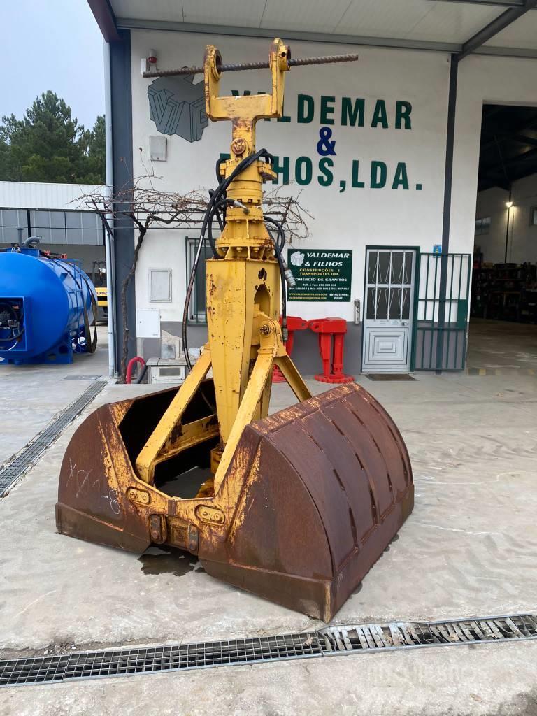  Bivalva, excavator 18 a 30 ton 1,30m3 Skuffer