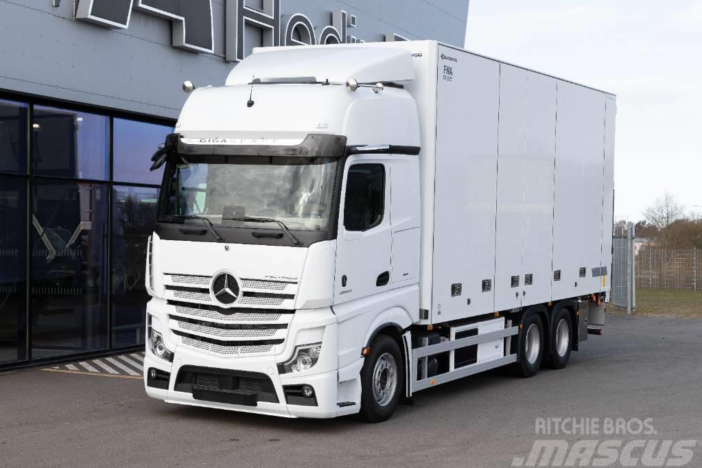 Mercedes-Benz Actros 2853 6x2 Bussbygg FNA Kylbil Skapbiler Frys/kjøl/varme