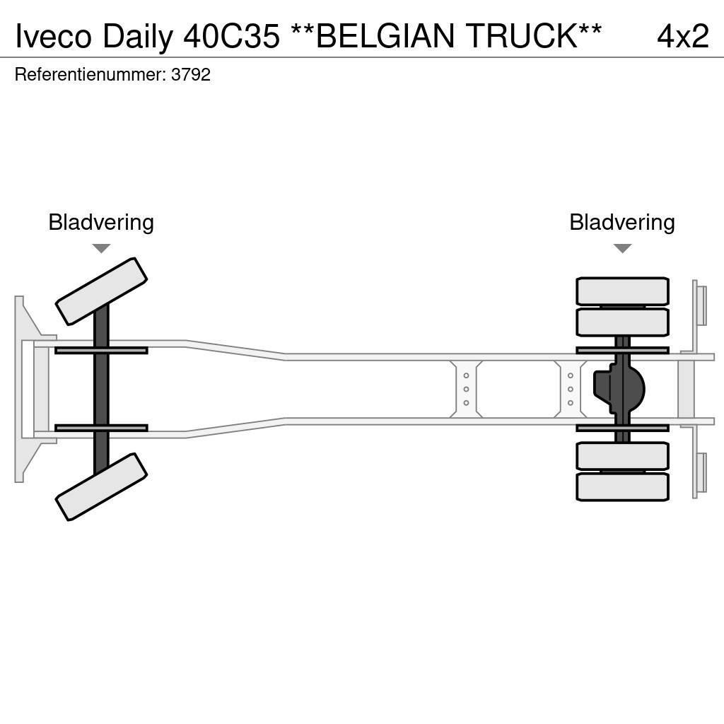 Iveco Daily 40C35 **BELGIAN TRUCK** Skapbiler
