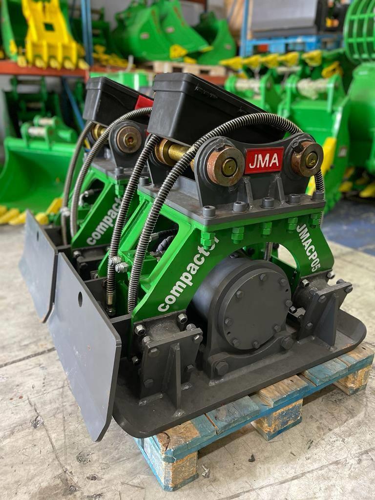 JM Attachments Plate Compactor for Kobelco SK75, SK80 Vibroplater