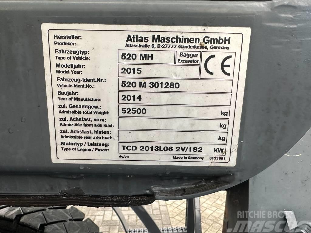 Atlas 520 M H Gravemaskiner for avfallshåndtering