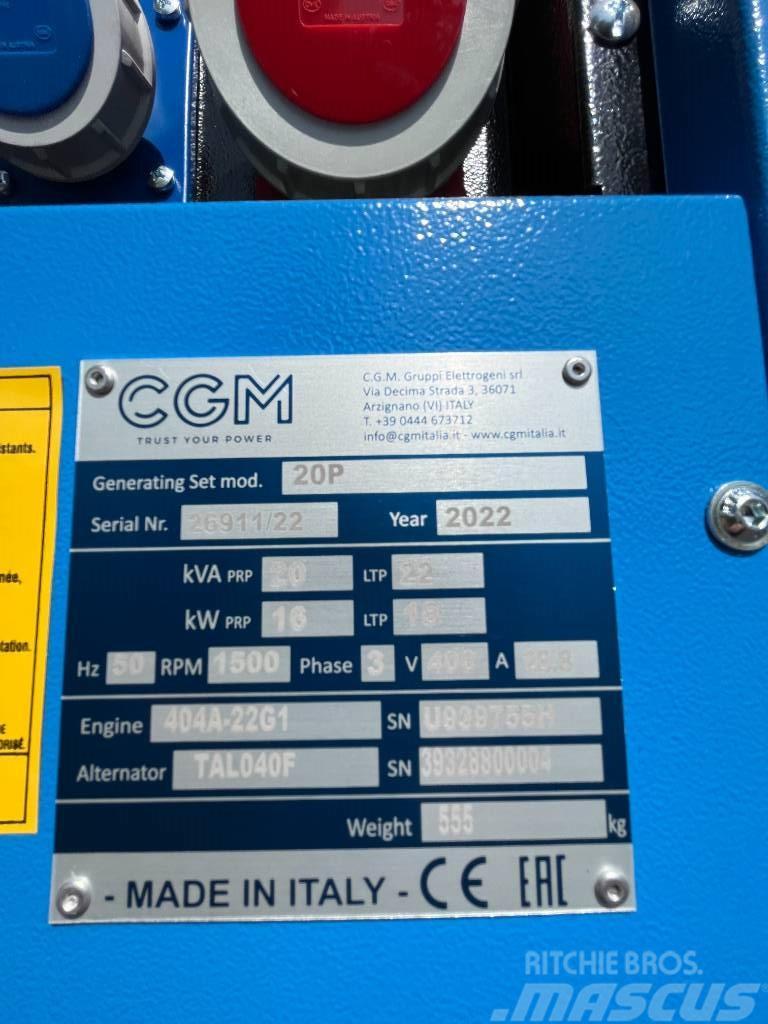 CGM 20P - Perkins 22 KVA generator Diesel Generatorer
