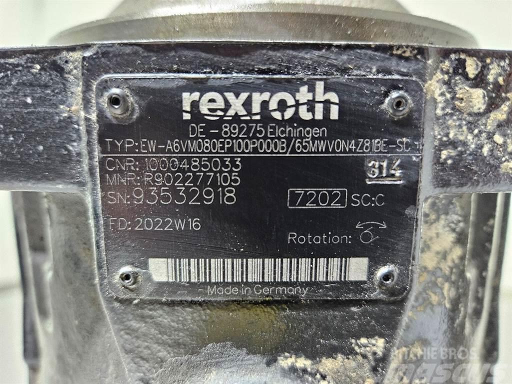 Wacker Neuson 1000485033-Rexroth A6VM080EP-Drive motor Hydraulikk