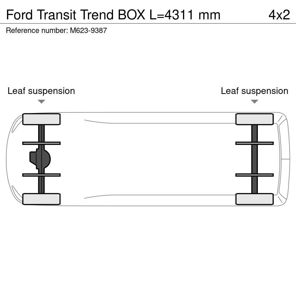 Ford Transit Trend BOX L=4311 mm Andre varebiler