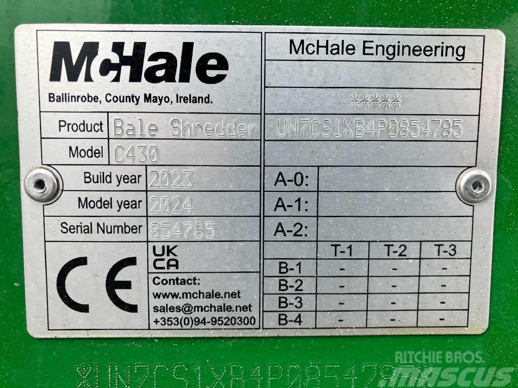 McHale C430  strömaskin Øvrige landbruksmaskiner