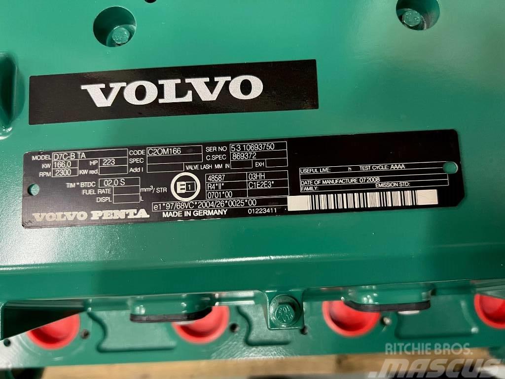 Volvo Penta D7C-B TA Longblock Exchange Marine motor enheter