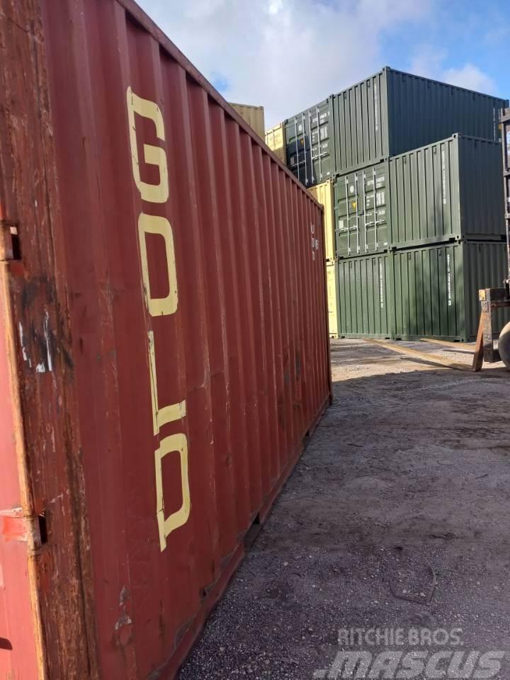 CIMC 20 FOOT USED WATER TIGHT SHIPPING CONTAINER Lagercontainere