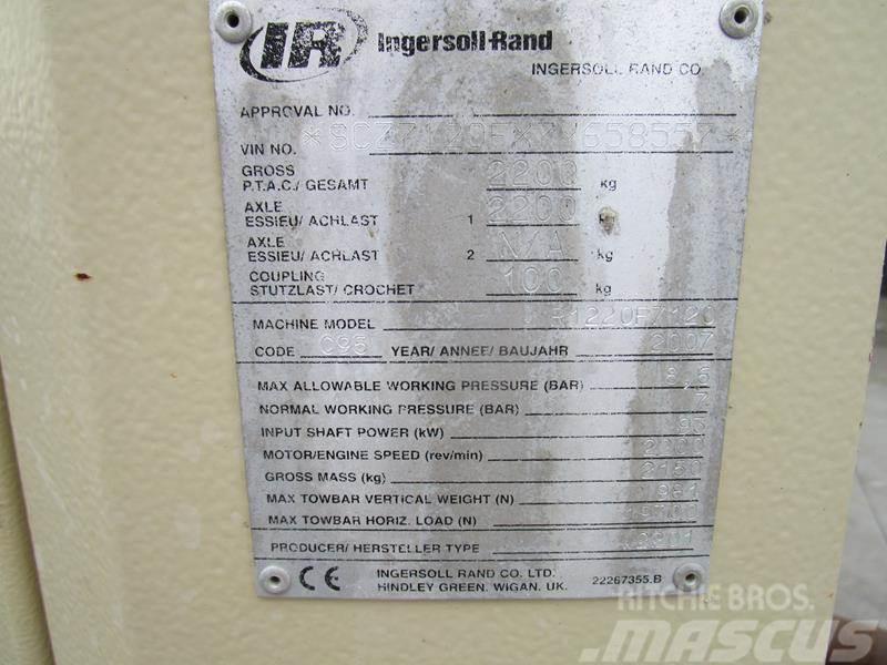Ingersoll Rand 7 / 120 Kompressorer