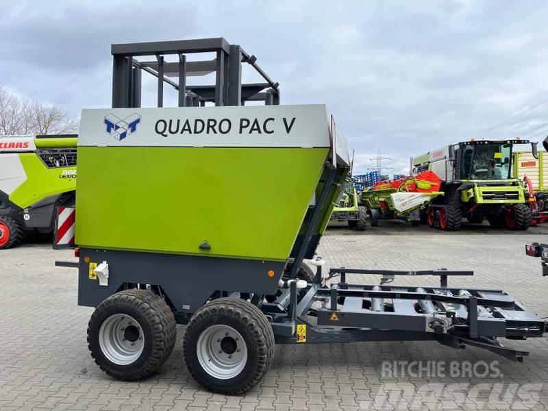 TST Quadropack V Ballenstapelwagen Drue-stilkfjerner/knusere