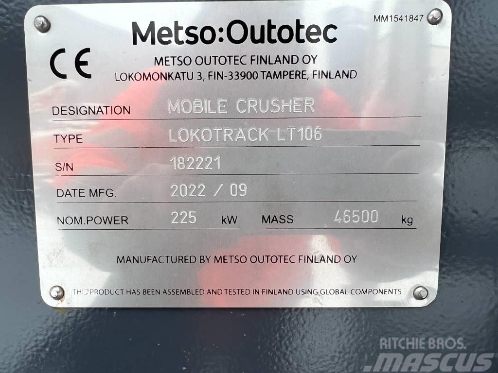 Metso LT106 Mobile knuseverk