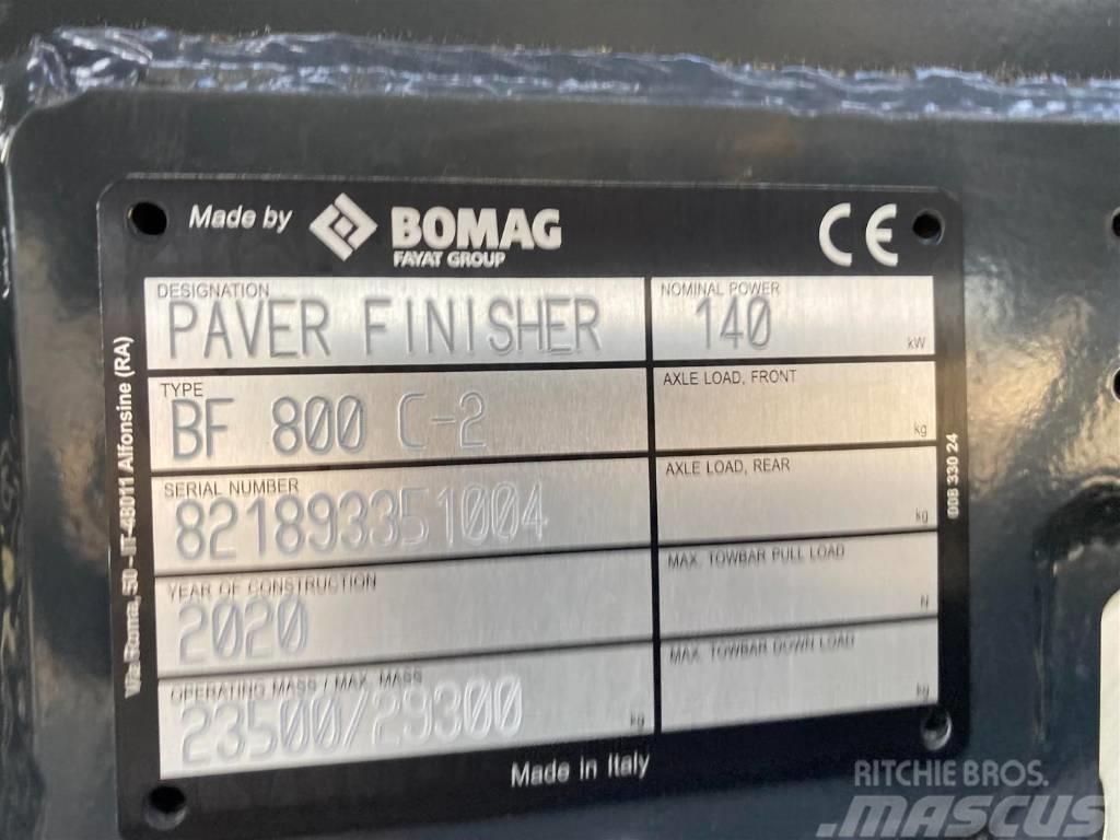 Bomag BF 800 C-2 S600 HMI 1.0 Asfaltutleggere