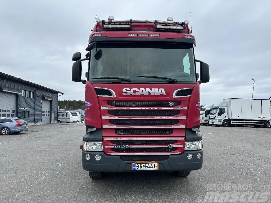 Scania R620 8x4 Tømmerbiler