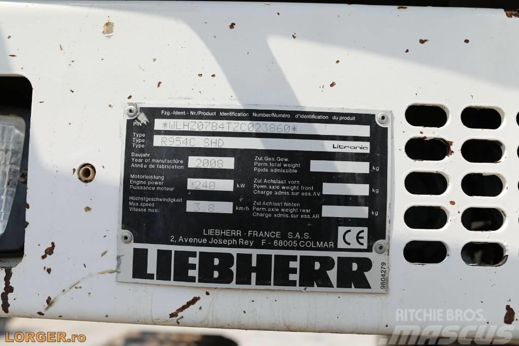 Liebherr R954 C SHD Beltegraver