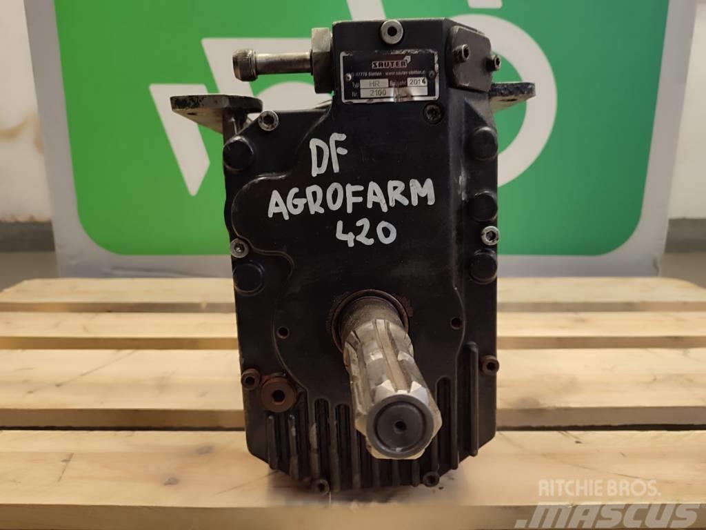 Deutz-Fahr Sauter PTO gearbox,  AGROFARM 420 shaft Girkasse