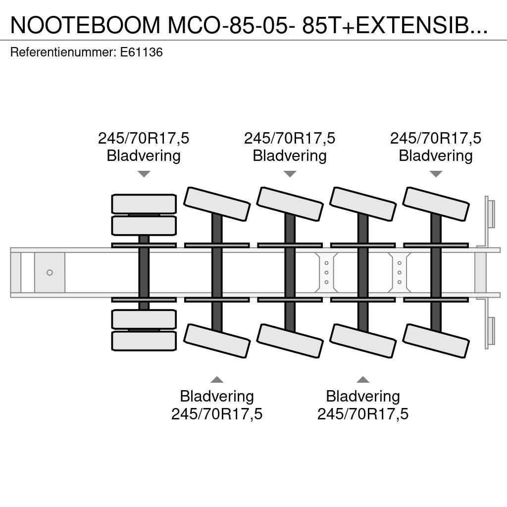 Nooteboom MCO-85-05- 85T+EXTENSIBLE 3M Brønnhenger semi